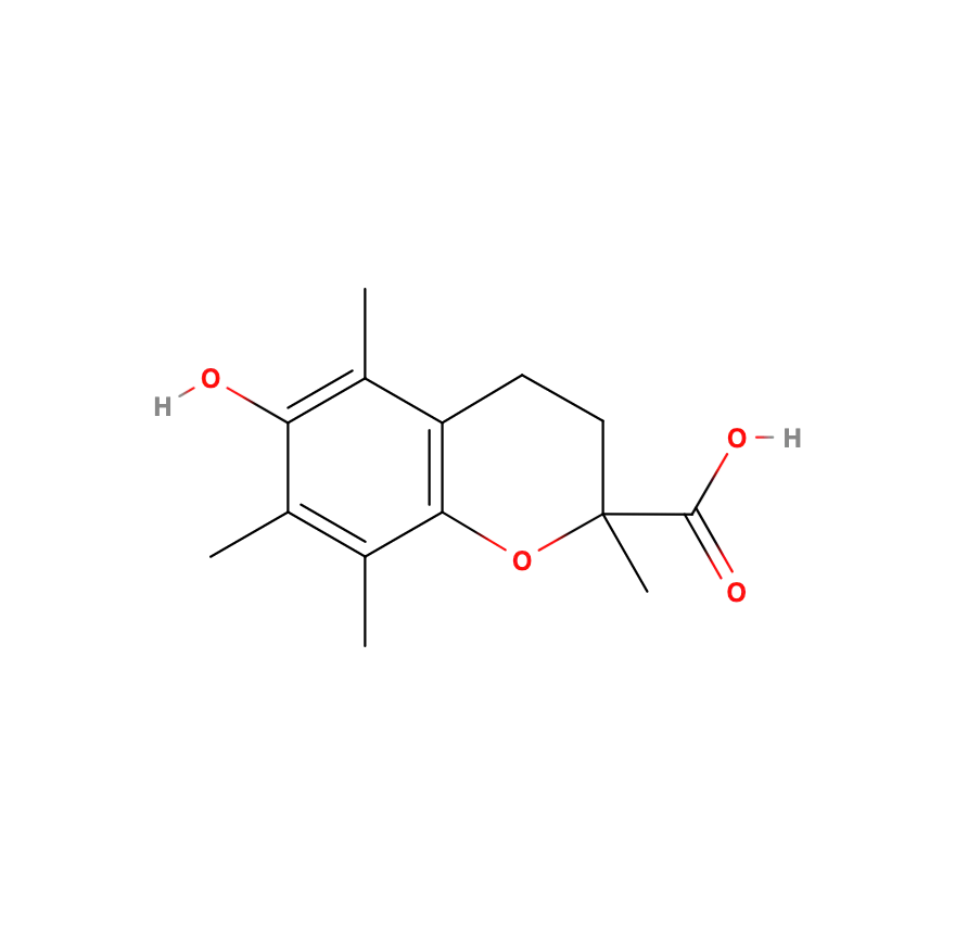 Trolox Structure
